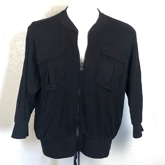 ThomKrom Black three-quarter sleeve jacket size S - Picture 1 of 6